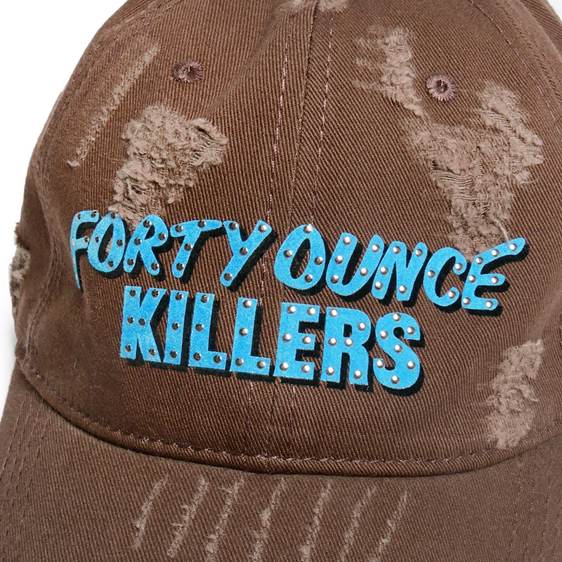 40oz Killers Damaged Cap -2.COLOR-