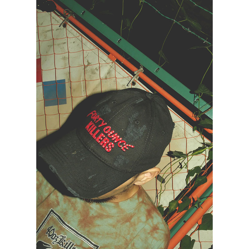 40oz Killers Damaged Cap -2.COLOR-