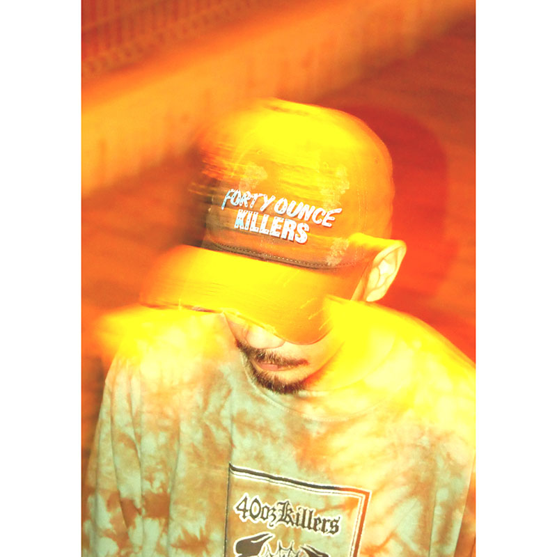 40oz Killers Damaged Cap -2.COLOR-