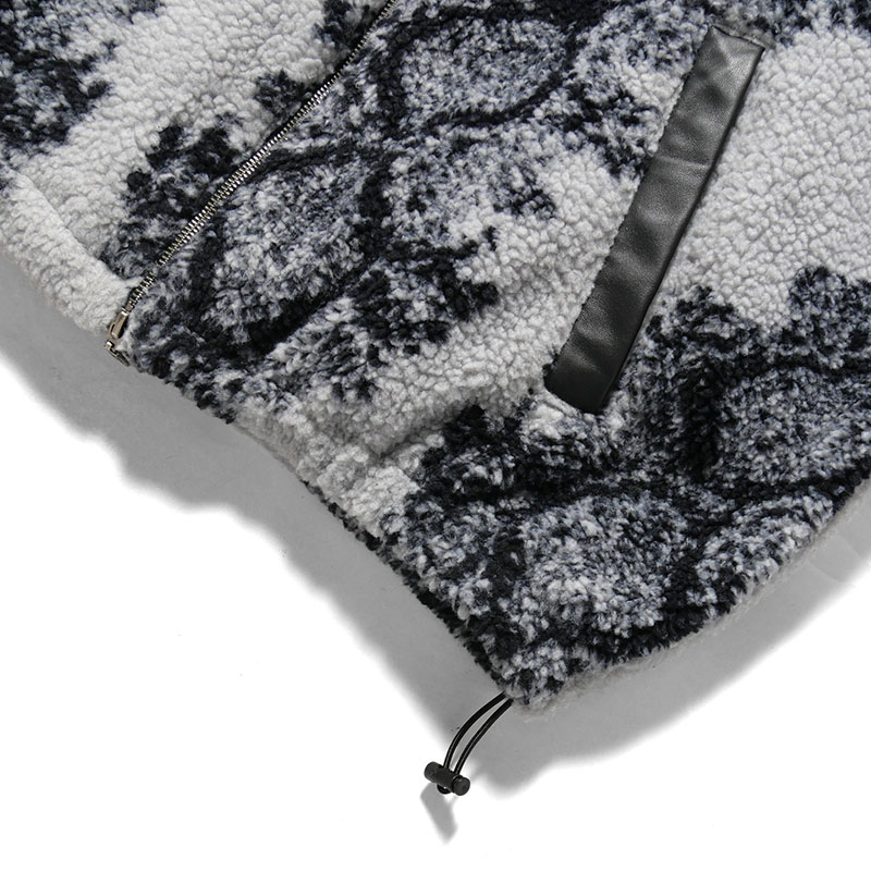 Python Pattern Boa Jacket -2.COLOR-