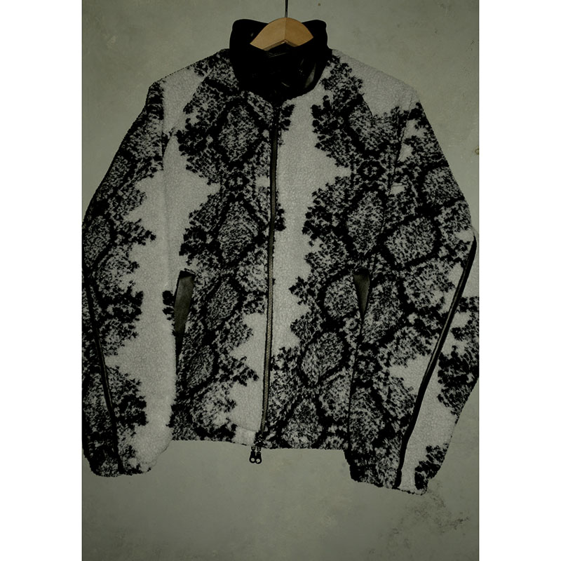 Python Pattern Boa Jacket -2.COLOR-