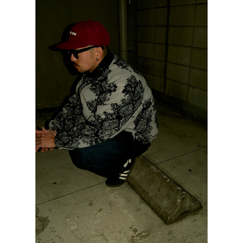 Python Pattern Boa Jacket -2.COLOR-