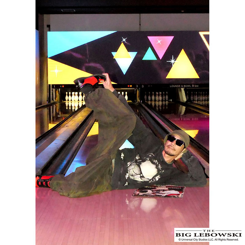 "The Dude" Sweatshirt -BLACK-