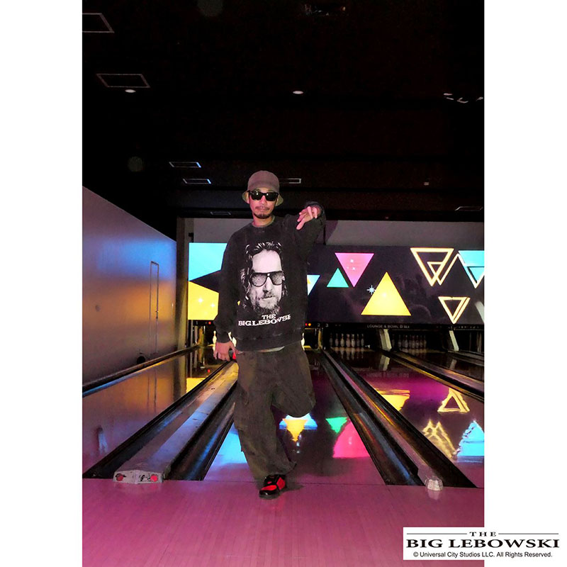 "The Dude" Sweatshirt -BLACK-