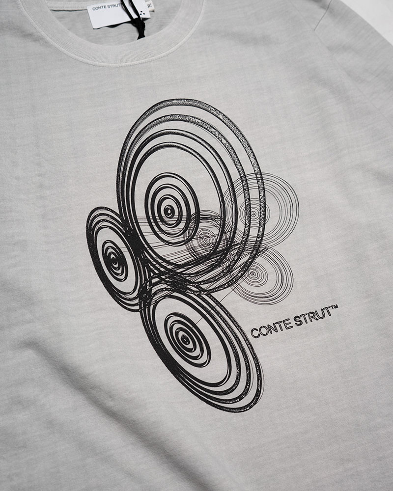3D LOGO L/S TEE -HEATHER GREY-
