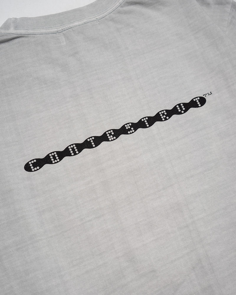3D LOGO L/S TEE -HEATHER GREY-