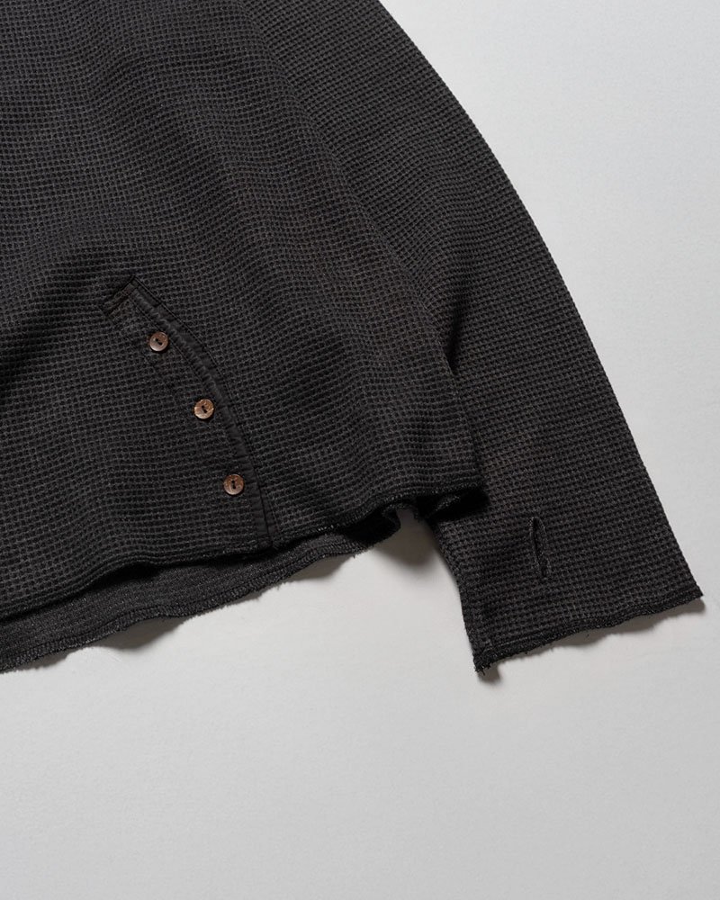 THERMAL LSTEE (DYED) -BLACK-