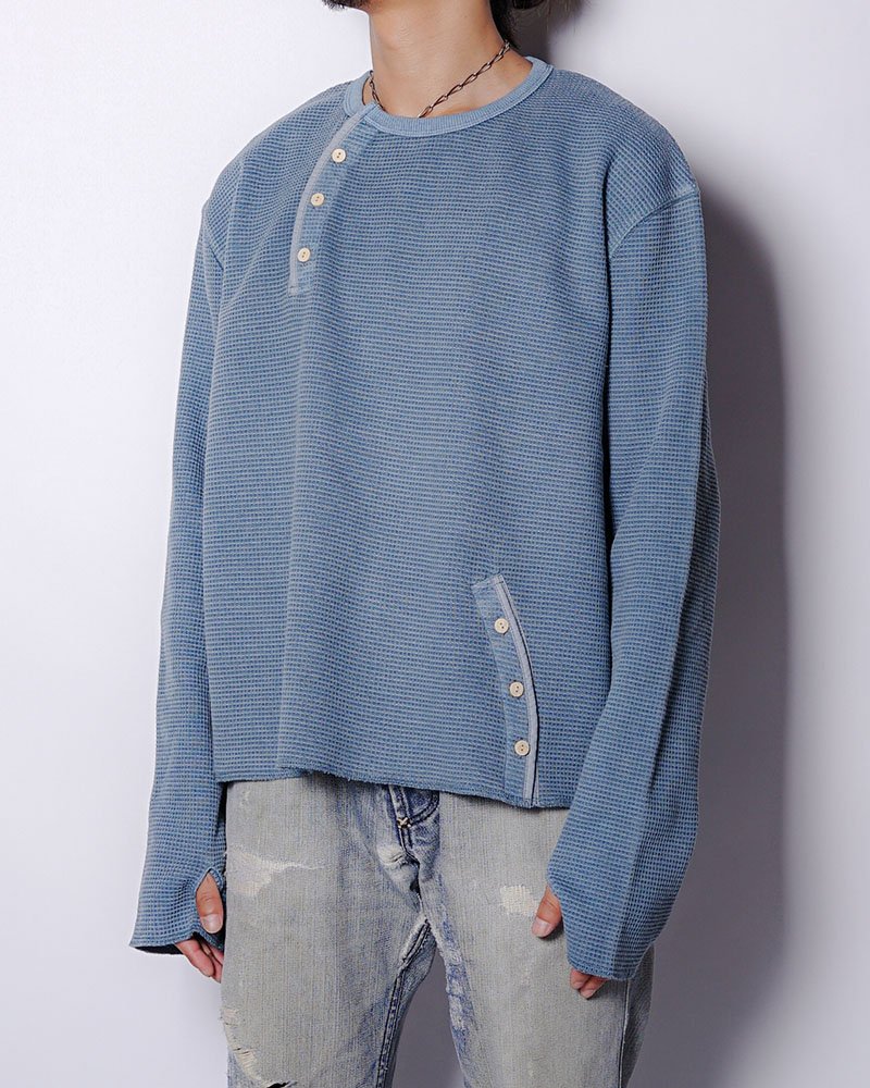 THERMAL LSTEE (DYED) -BLUE-