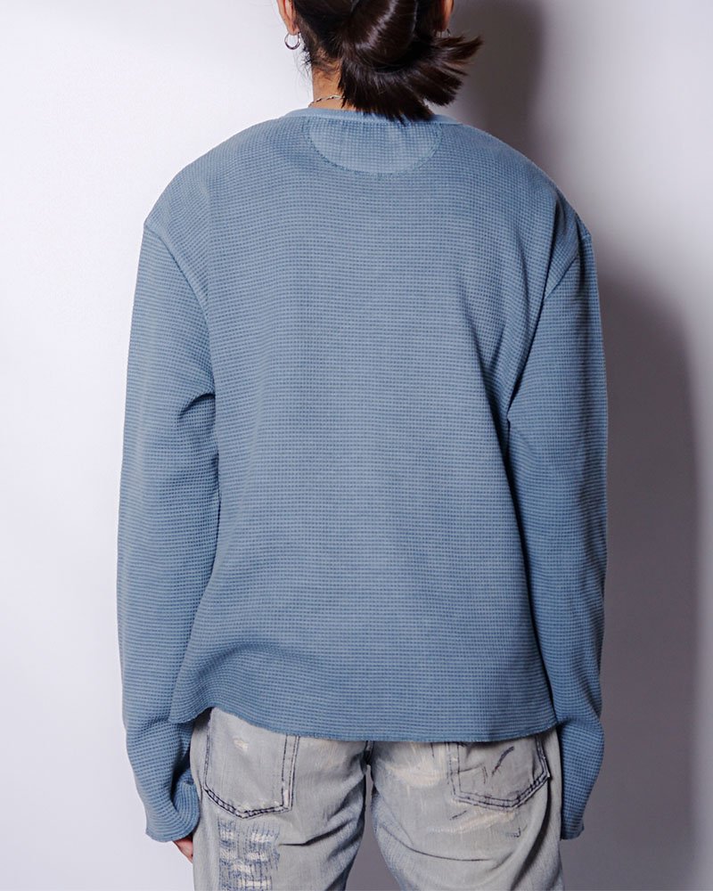 THERMAL LSTEE (DYED) -BLUE-