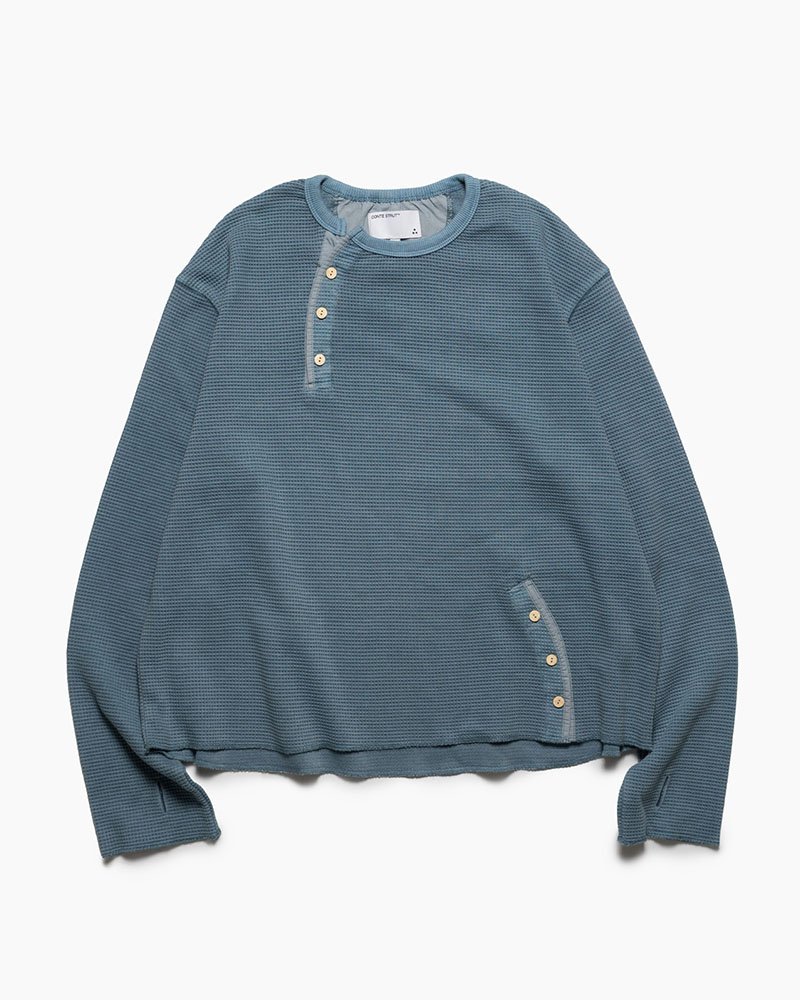 THERMAL LSTEE (DYED) -BLUE-