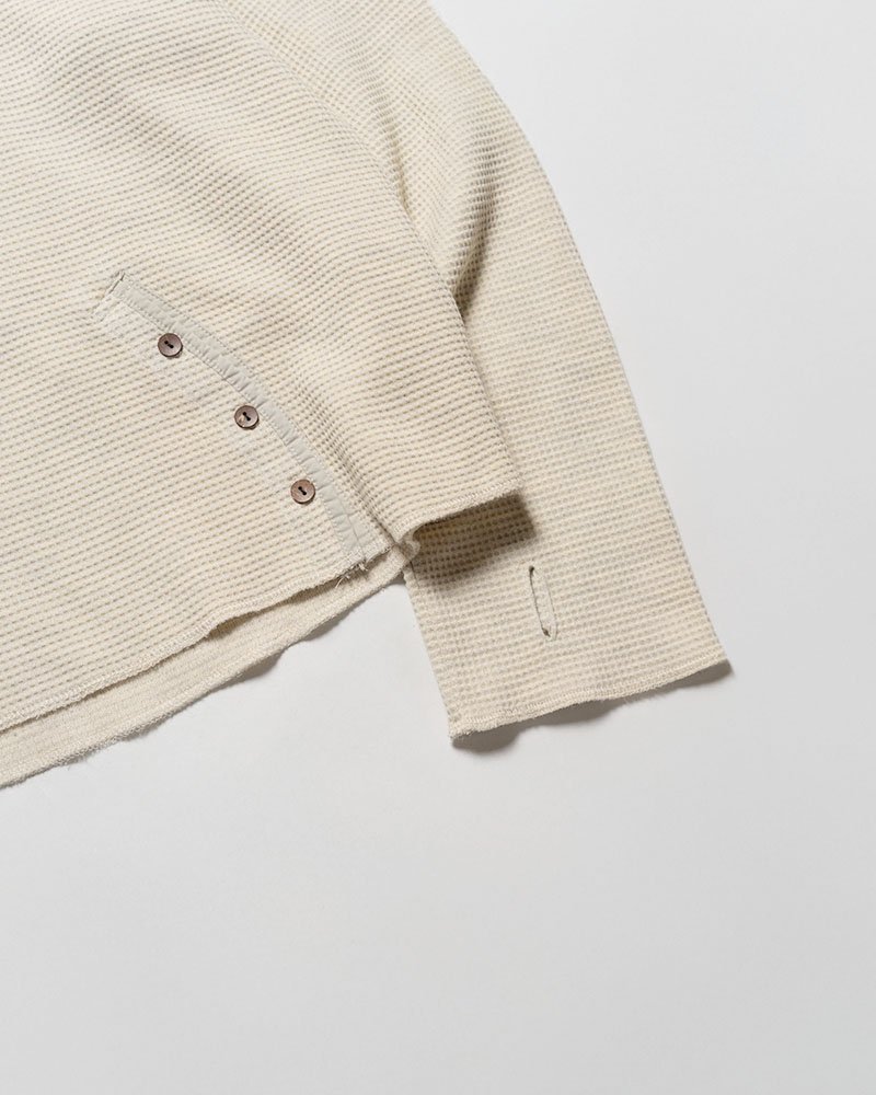 THERMAL LSTEE (DYED) -OFF WHITE-