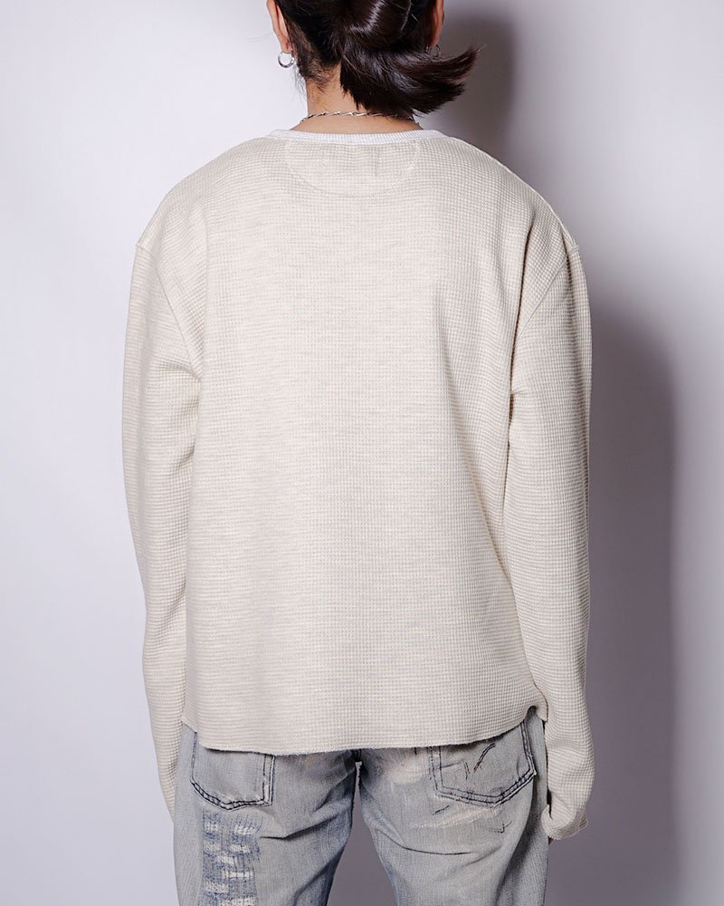 THERMAL LSTEE (DYED) -OFF WHITE-
