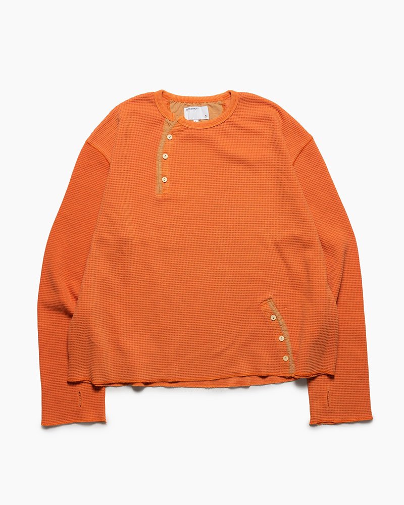 THERMAL LSTEE (DYED) -ORANGE-