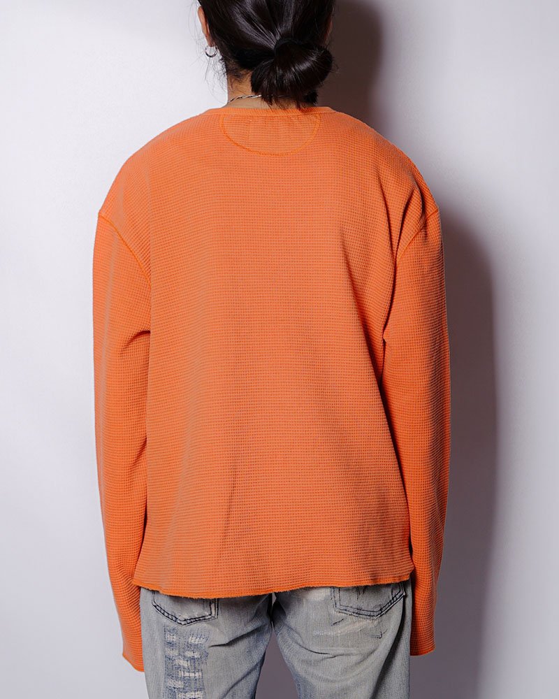 THERMAL LSTEE (DYED) -ORANGE-