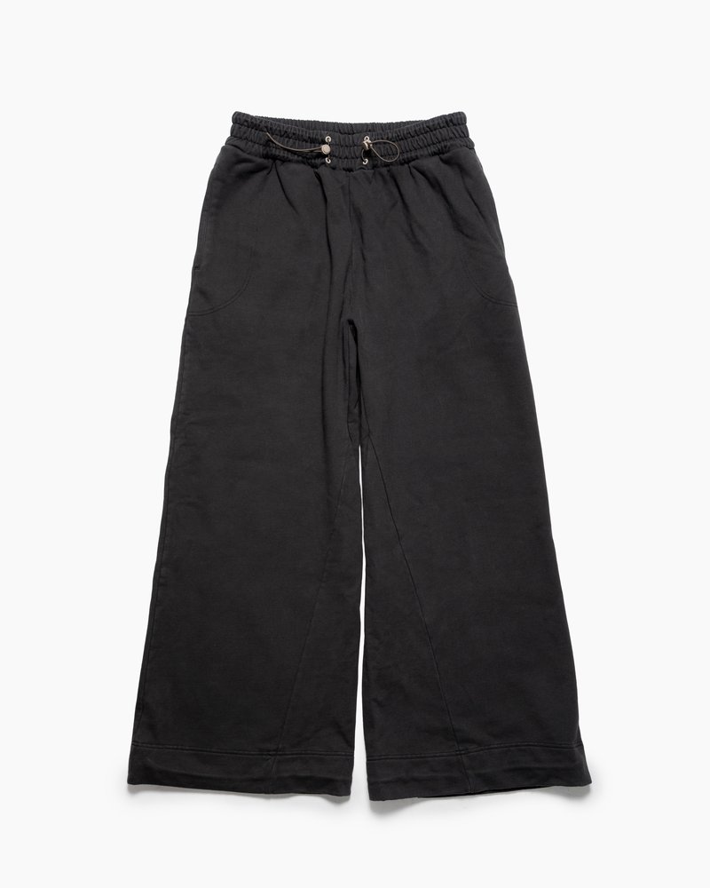 WIDE SWEAT PANTS -SUMI-
