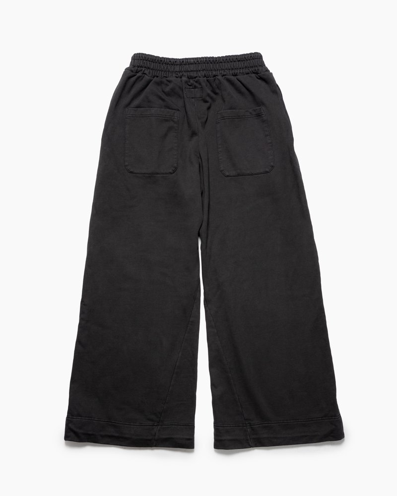 WIDE SWEAT PANTS -SUMI-