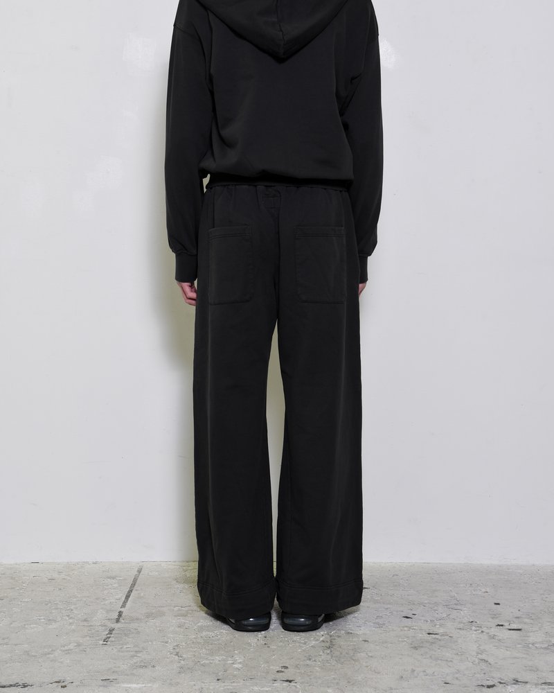 WIDE SWEAT PANTS -SUMI-