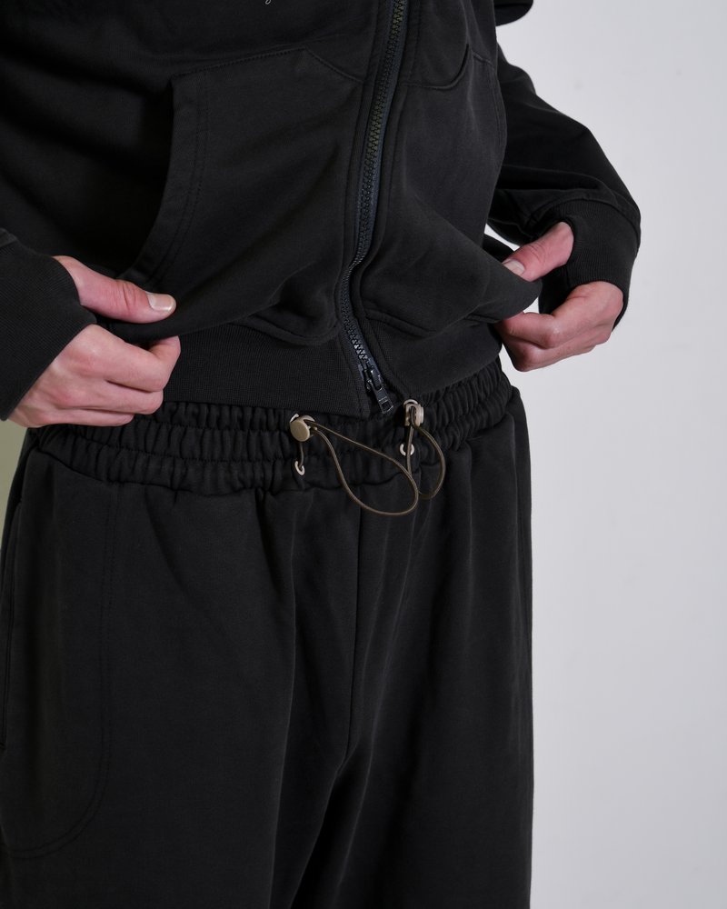 WIDE SWEAT PANTS -SUMI-