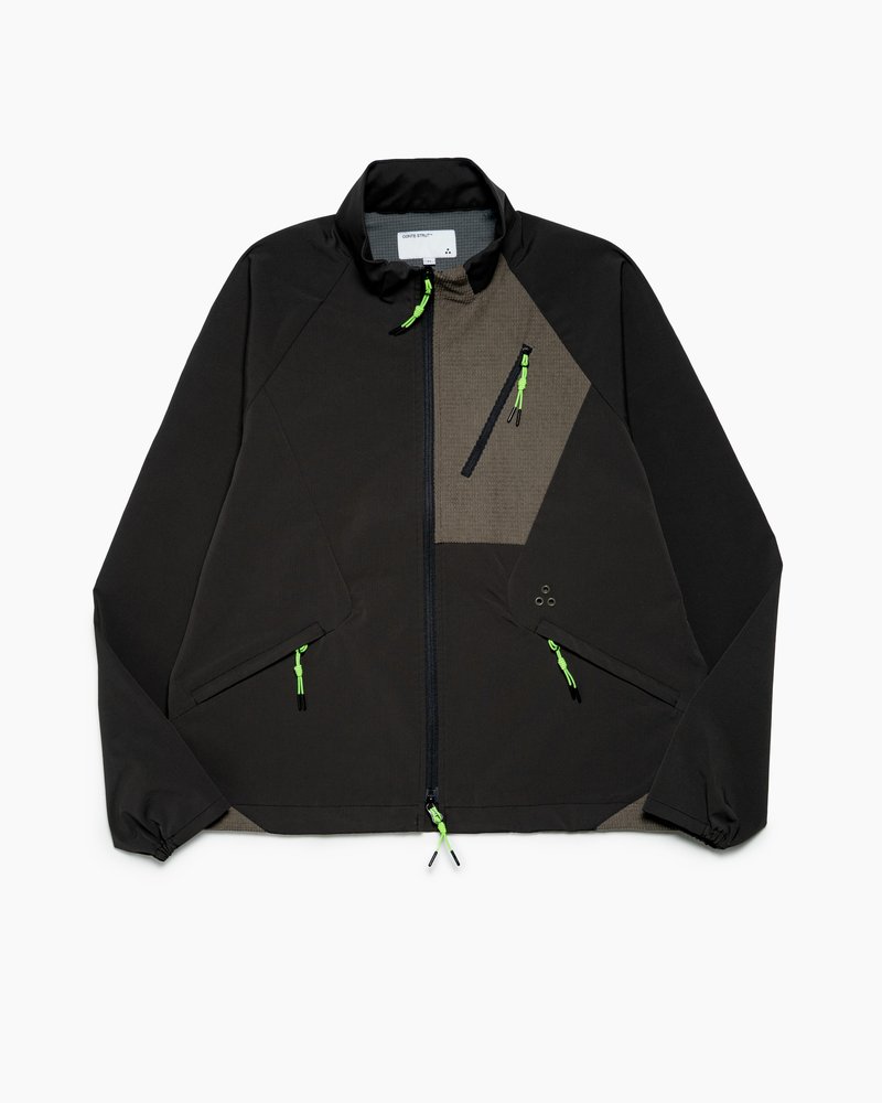 NYLON SWITCHING JKT -CHARCOAL-