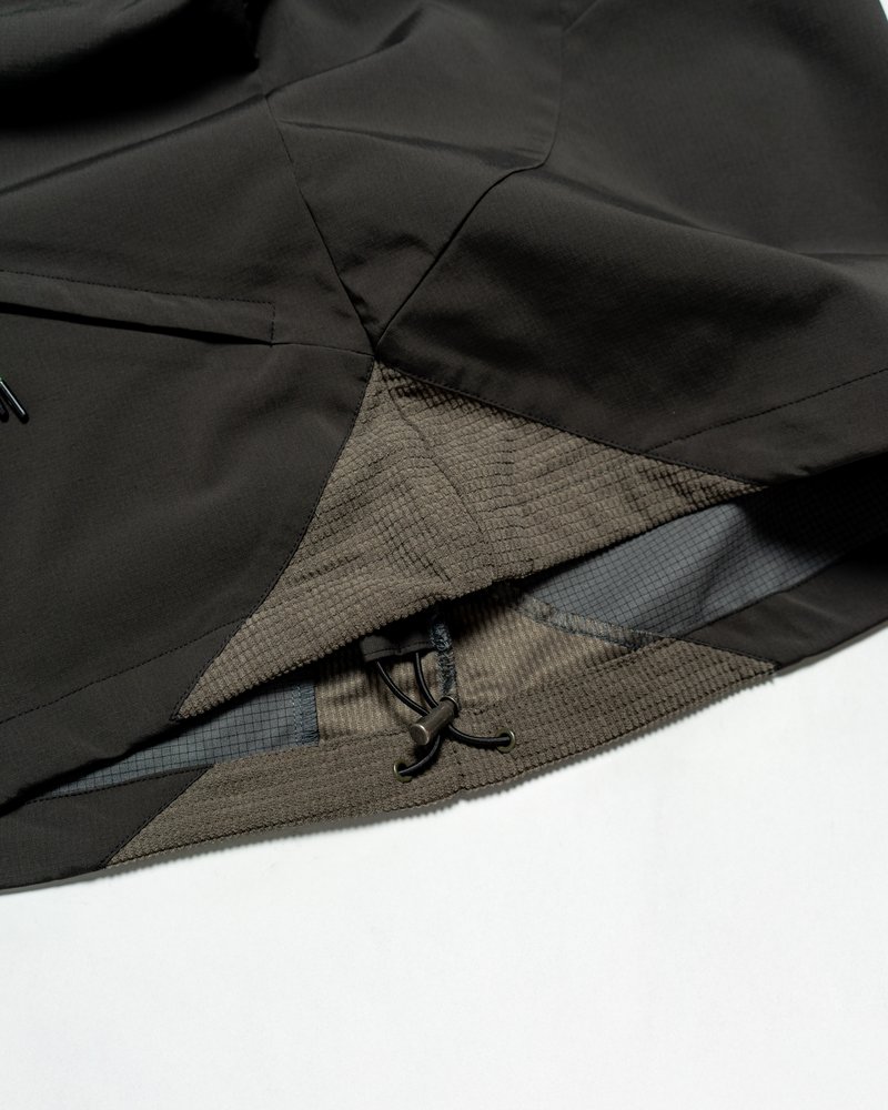 NYLON SWITCHING JKT -CHARCOAL-