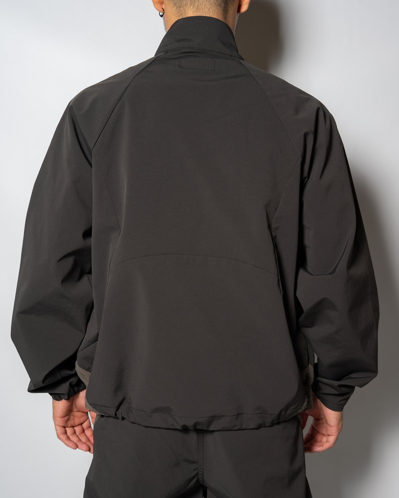 NYLON SWITCHING JKT -CHARCOAL-