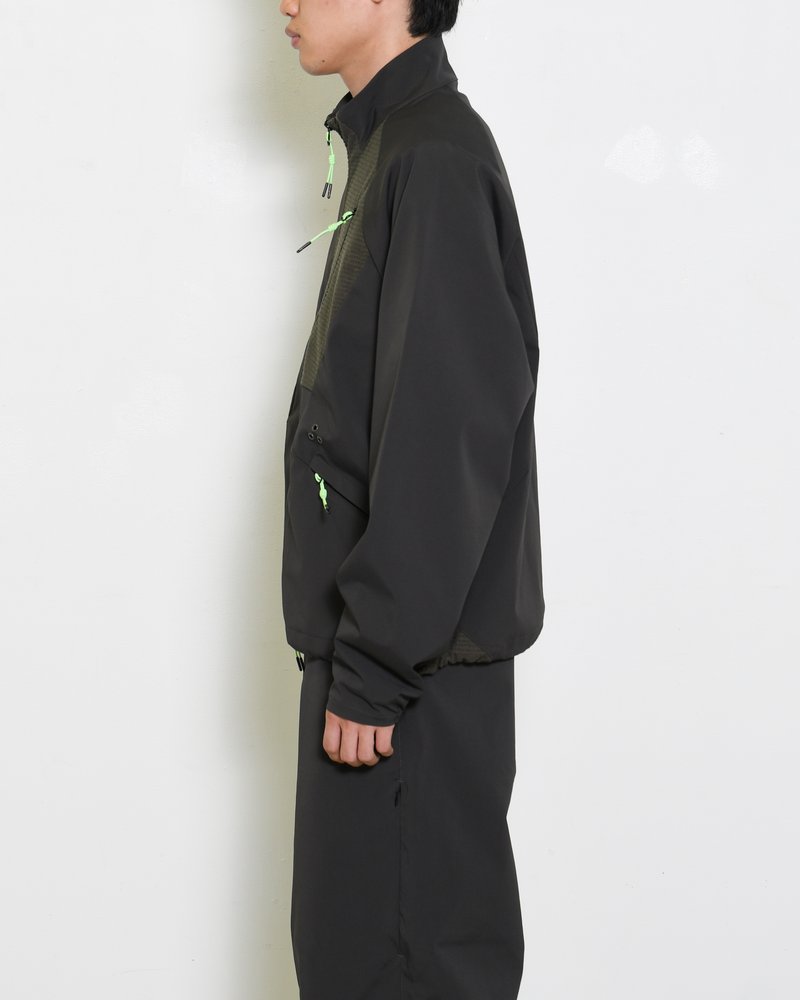 NYLON SWITCHING JKT -CHARCOAL-