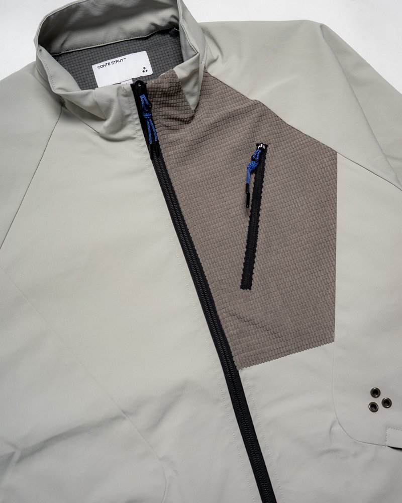 NYLON SWITCHING JKT -OFF-WHITE-