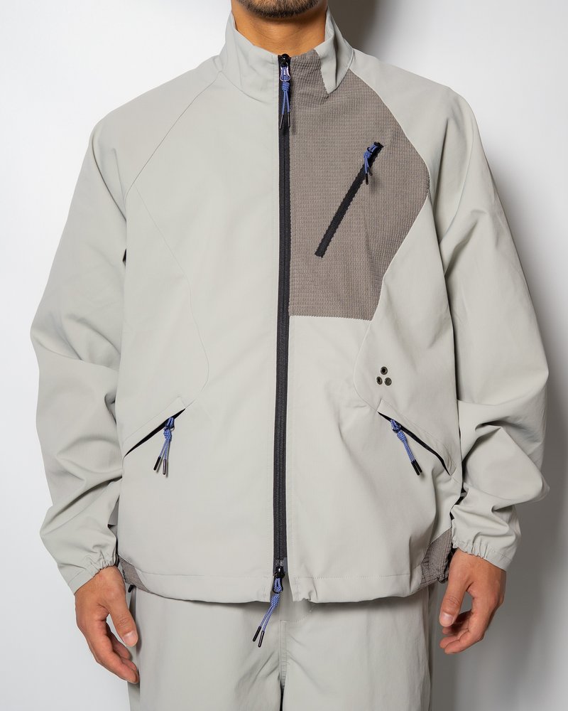 NYLON SWITCHING JKT -OFF-WHITE-