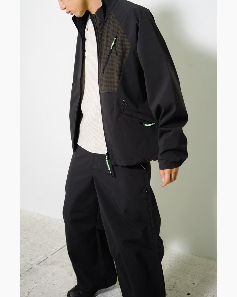 NYLON SWITCHING JKT -OFF-WHITE-
