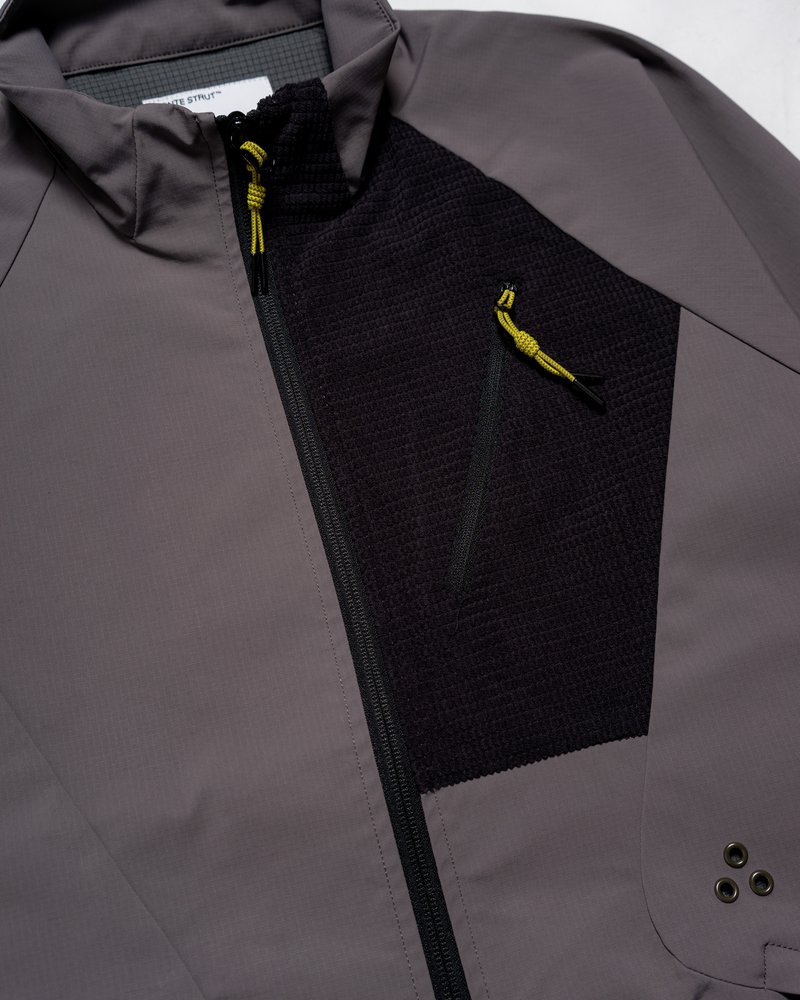 NYLON SWITCHING JKT -PURPLE-