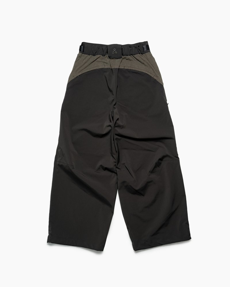 NYLON SWITCHING PANTS -CHARCOAL-