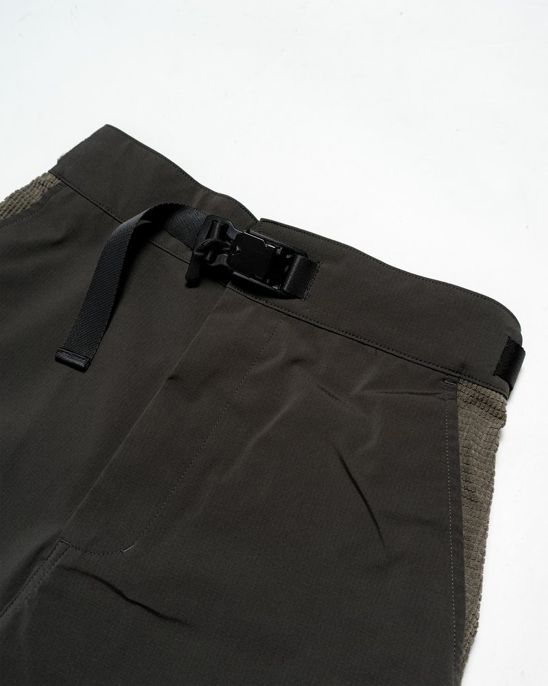 NYLON SWITCHING PANTS -CHARCOAL-