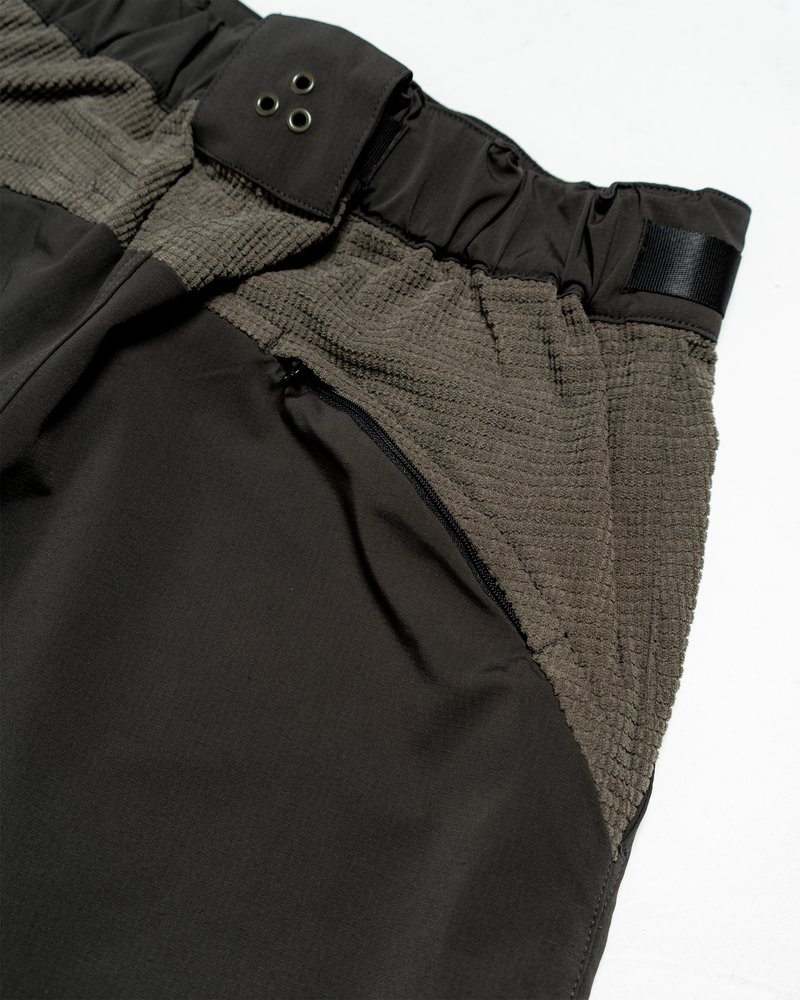 NYLON SWITCHING PANTS -CHARCOAL-