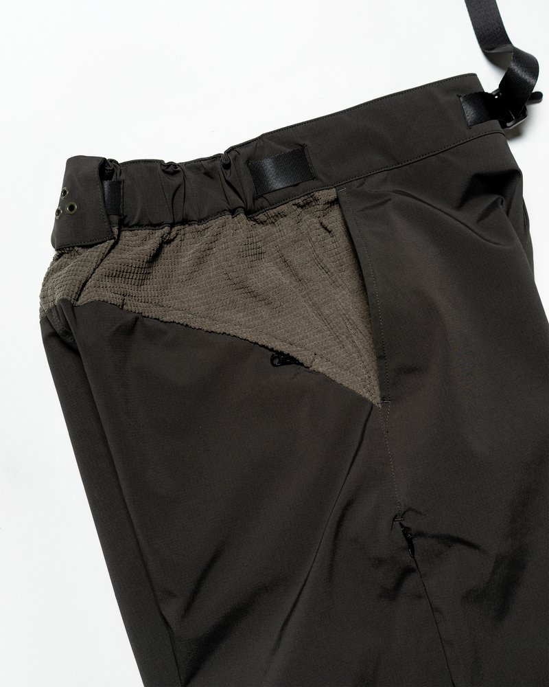 NYLON SWITCHING PANTS -CHARCOAL-