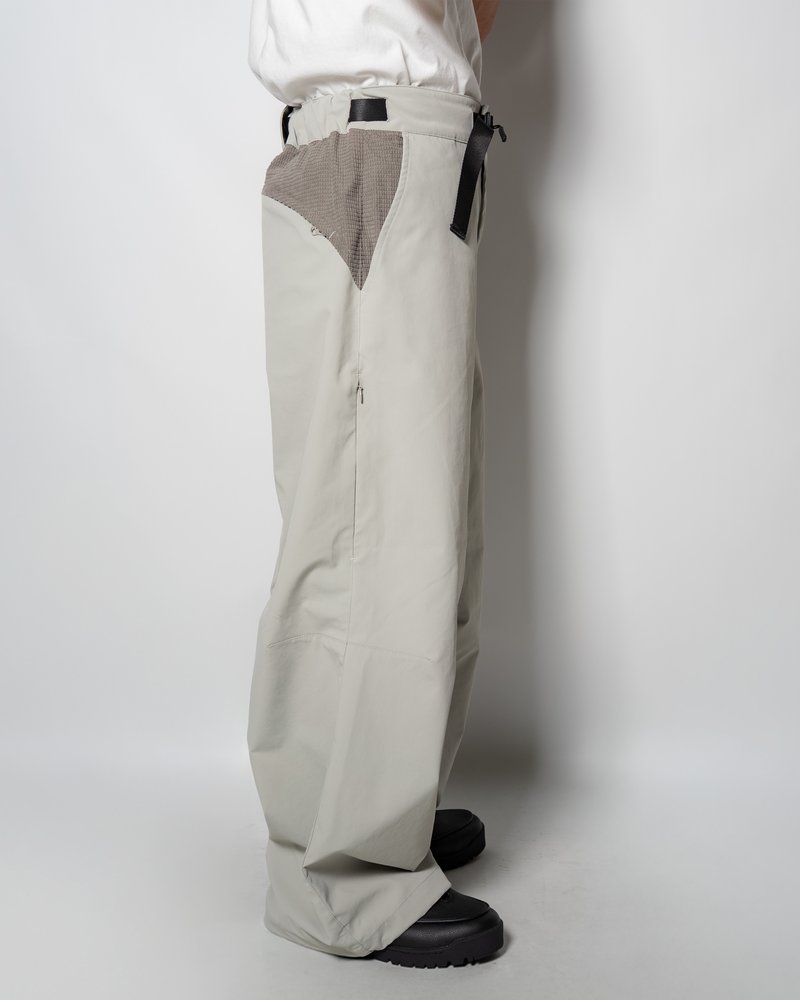 NYLON SWITCHING PANTS -OFF-WHITE-