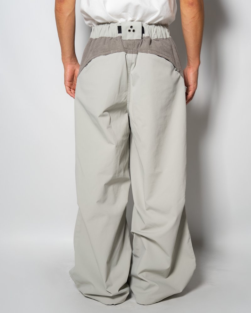 NYLON SWITCHING PANTS -OFF-WHITE-