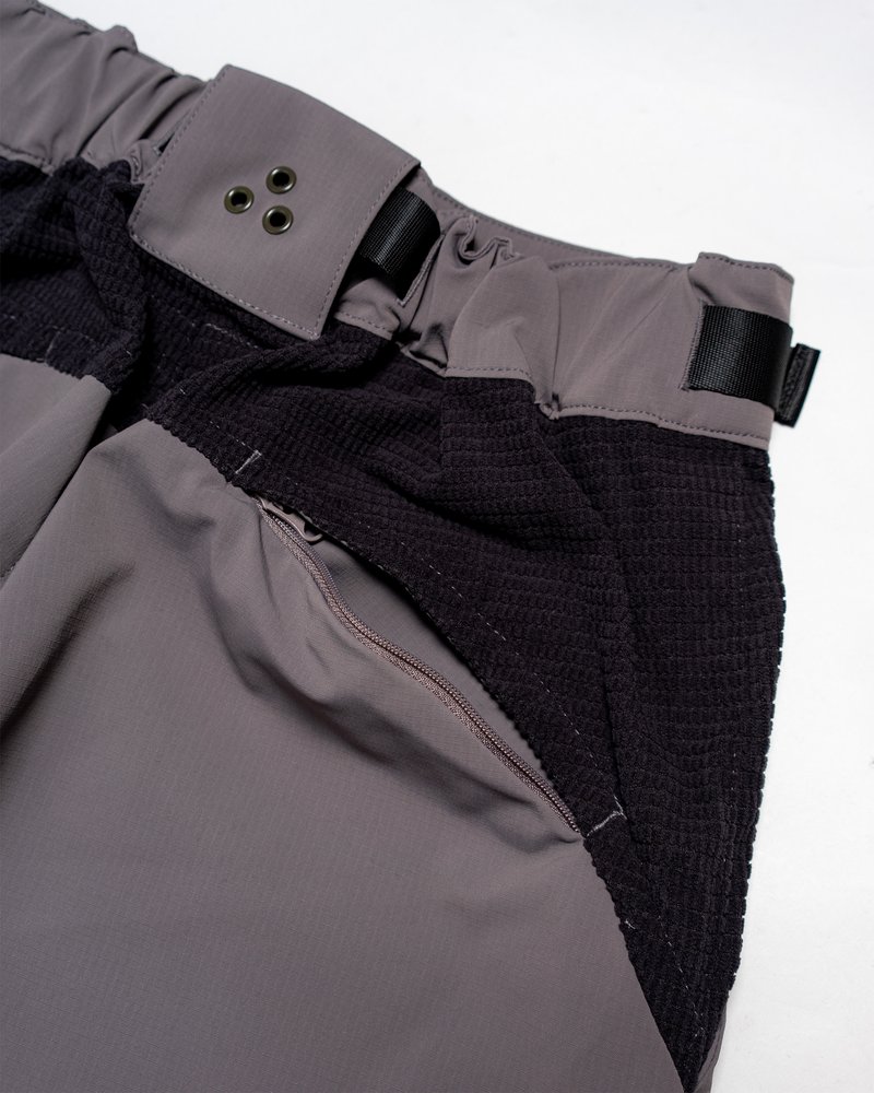 NYLON SWITCHING PANTS -PURPLE-
