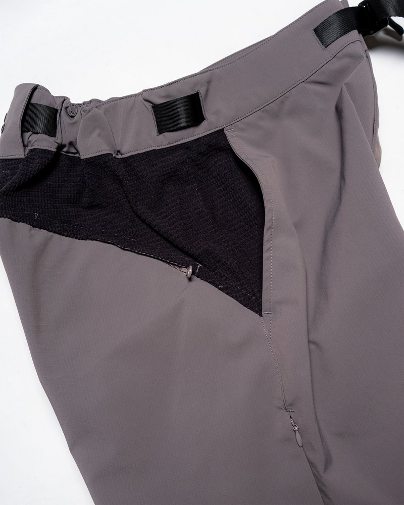 NYLON SWITCHING PANTS -PURPLE-