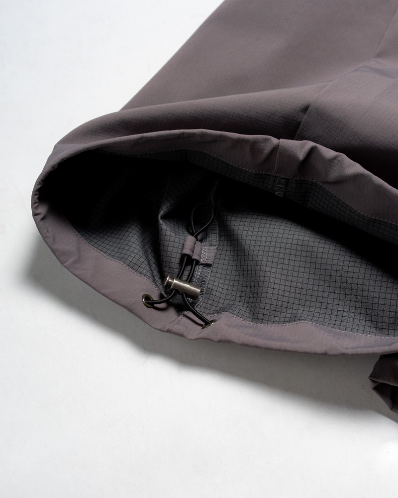 NYLON SWITCHING PANTS -PURPLE-