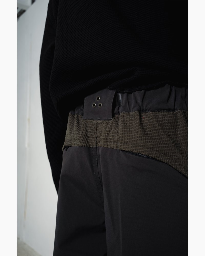 NYLON SWITCHING PANTS -PURPLE-