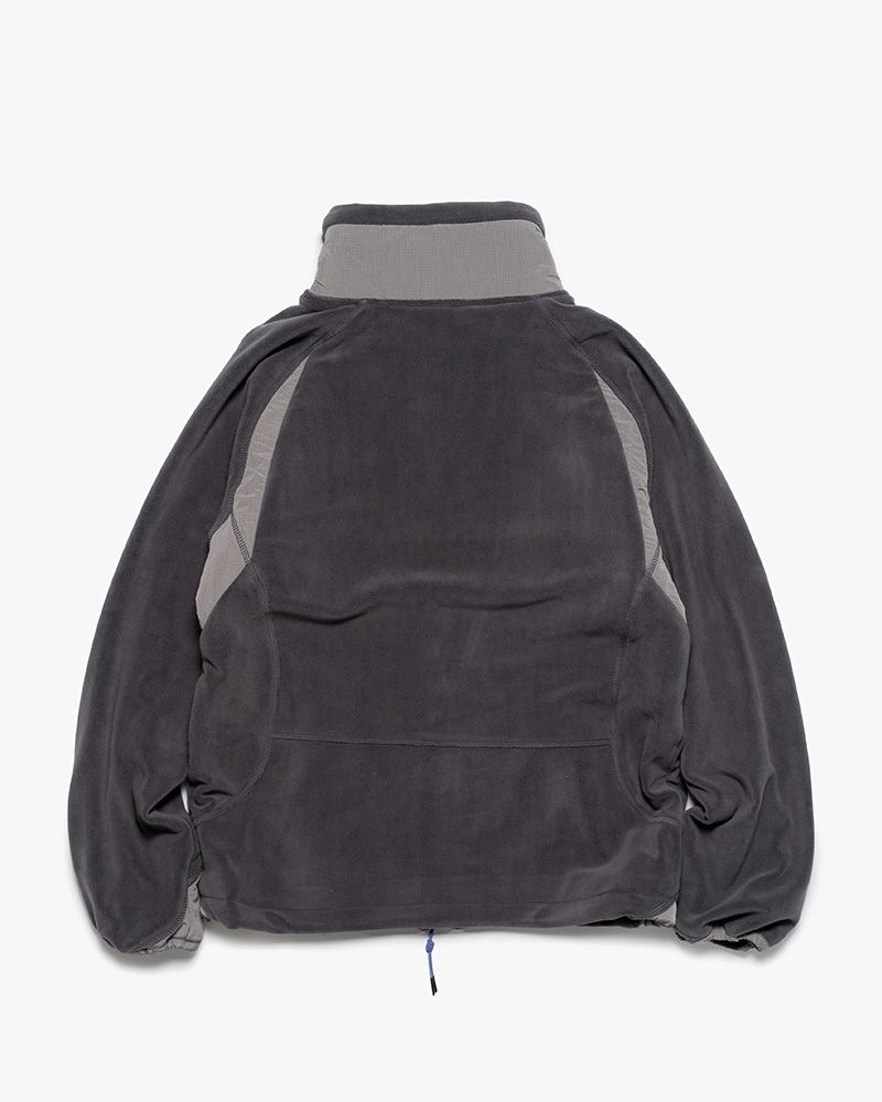 FLEECE / NYLON HYBRID JACKET -SUMI-