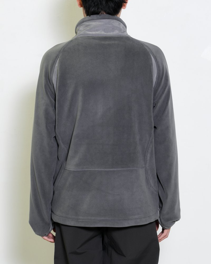 FLEECE / NYLON HYBRID JACKET -SUMI-