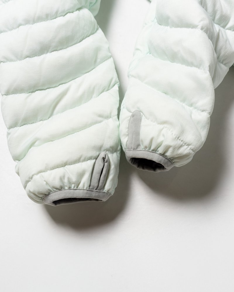 CIRCLE QUILTED DOWN JACKET -MINT-