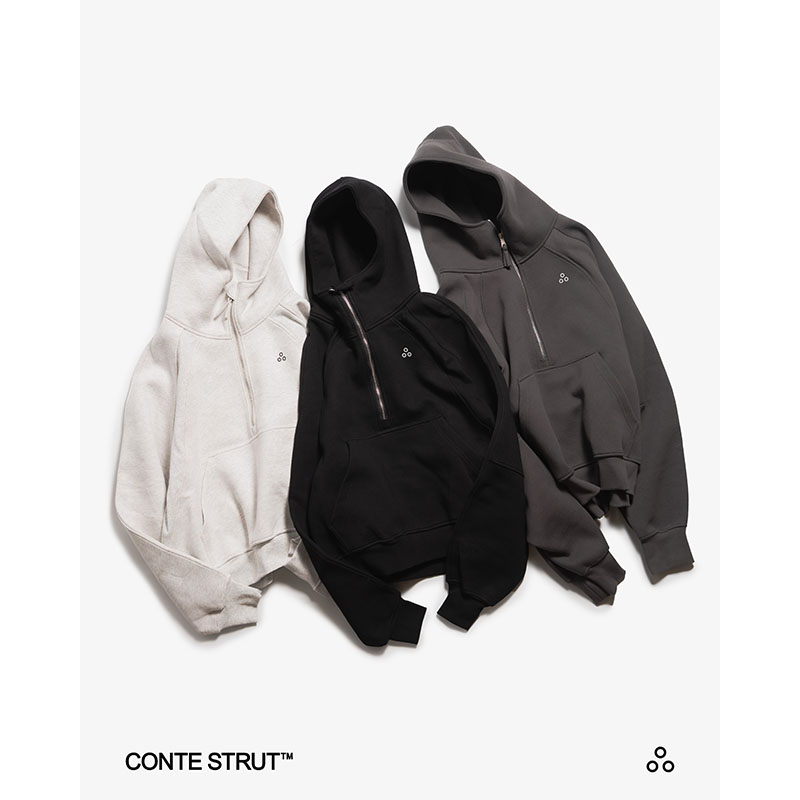 SWITCHING PULL HOODIE -3.COLOR-