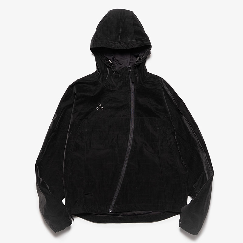 DIAGONAL ZIP HOODIE -3.COLOR-