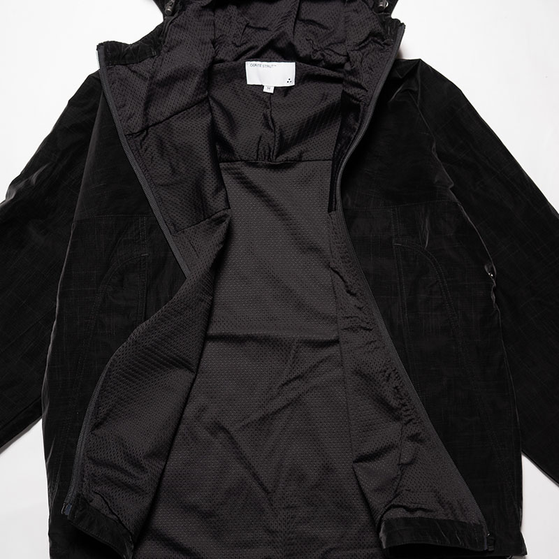 DIAGONAL ZIP HOODIE -3.COLOR-