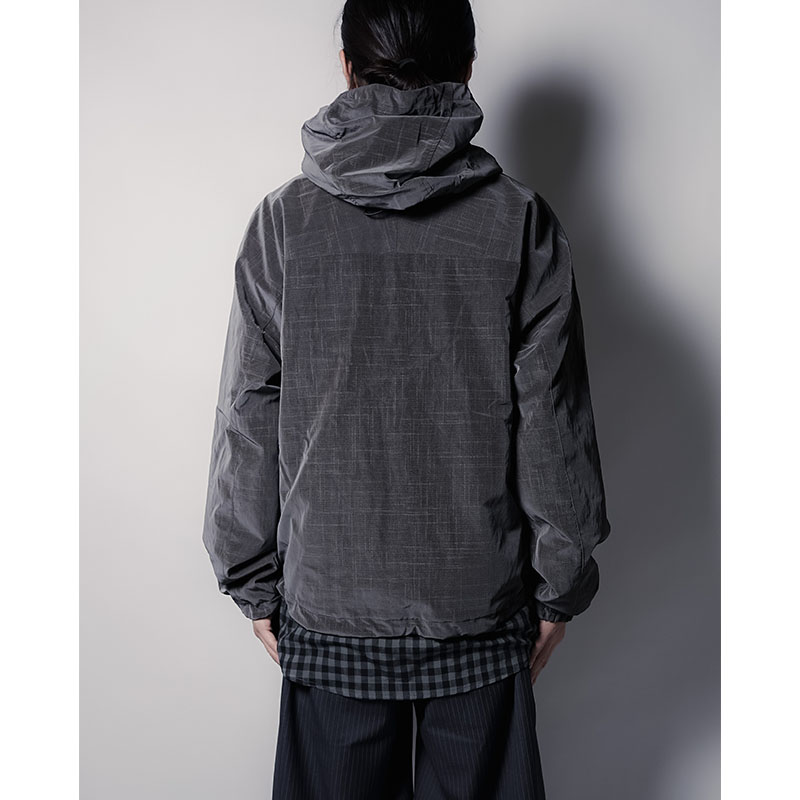 DIAGONAL ZIP HOODIE -3.COLOR-