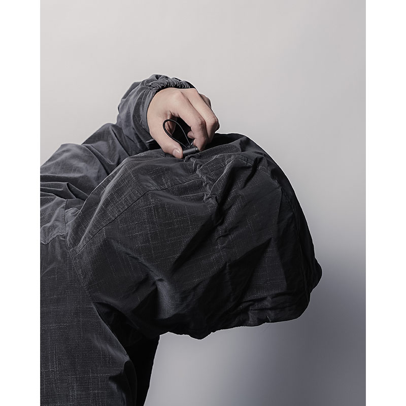 DIAGONAL ZIP HOODIE -3.COLOR-