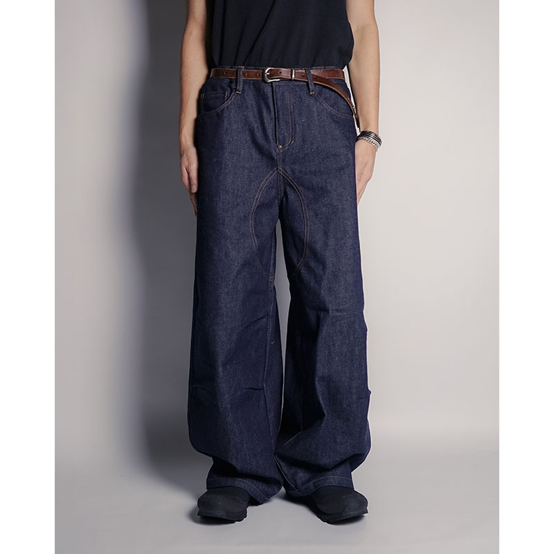 BALOON DENIM PANTS -2.COLOR-
