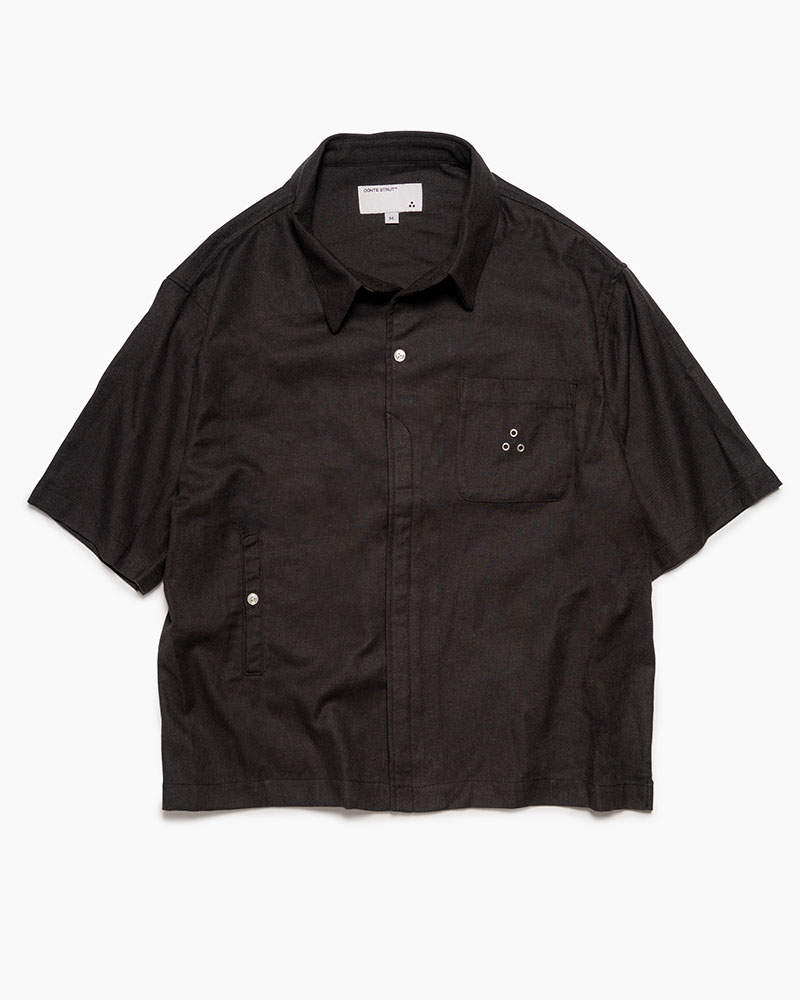 ASSORTED S/S SHIRTS -CHARCOAL(PLAIN)-